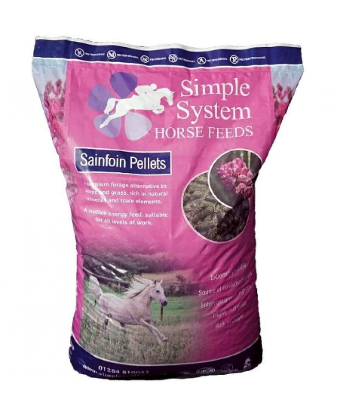 Simple System Sainfoin Pellets 20kg